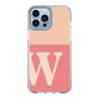 Slim Protection Case［ Original - initial two tone - W pink ］