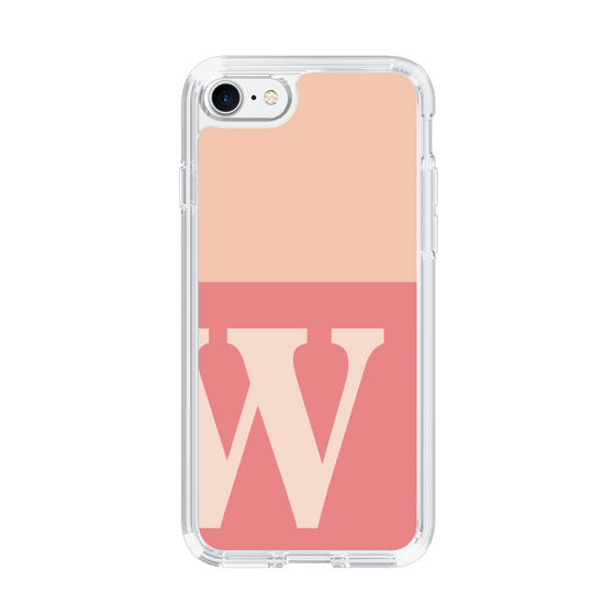 Slim Protection Case［ Original - initial two tone - W pink ］