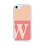 Slim Protection Case［ Original - initial two tone - W pink ］