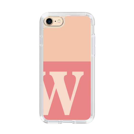 Slim Protection Case［ Original - initial two tone - W pink ］