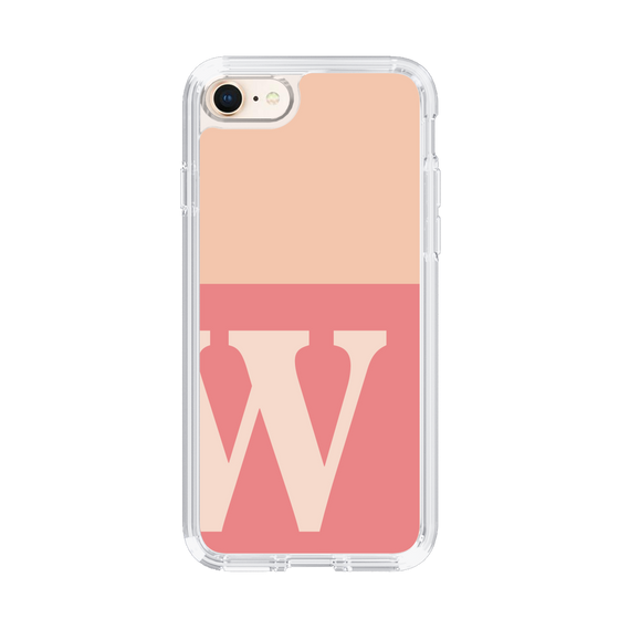 Slim Protection Case［ Original - initial two tone - W pink ］