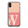 Slim Protection Case［ Original - initial two tone - W pink ］