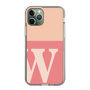 Slim Protection Case［ Original - initial two tone - W pink ］