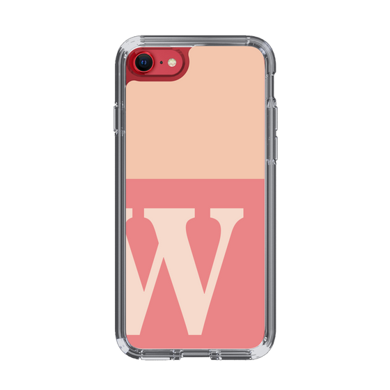 Slim Protection Case［ Original - initial two tone - W pink ］