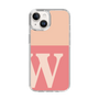 Slim Protection Case［ Original - initial two tone - W pink ］