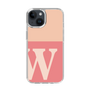 Slim Protection Case［ Original - initial two tone - W pink ］