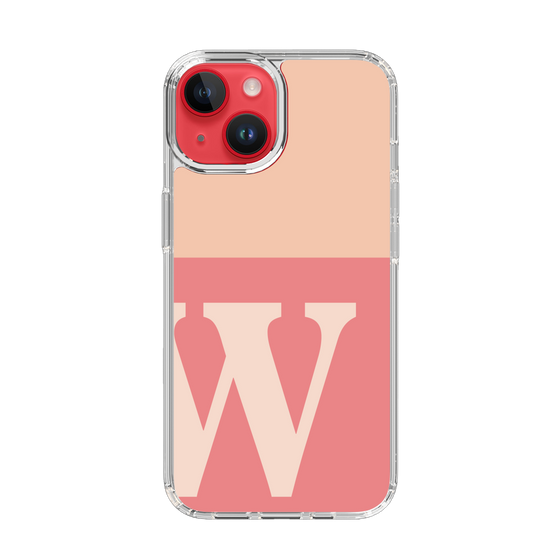 Slim Protection Case［ Original - initial two tone - W pink ］