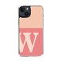 Slim Protection Case［ Original - initial two tone - W pink ］