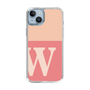 Slim Protection Case［ Original - initial two tone - W pink ］