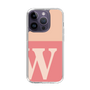 Slim Protection Case［ Original - initial two tone - W pink ］