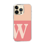 Slim Protection Case［ Original - initial two tone - W pink ］