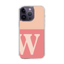 Slim Protection Case［ Original - initial two tone - W pink ］