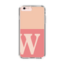 Slim Protection Case［ Original - initial two tone - W pink ］