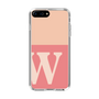 Slim Protection Case［ Original - initial two tone - W pink ］