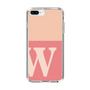 Slim Protection Case［ Original - initial two tone - W pink ］