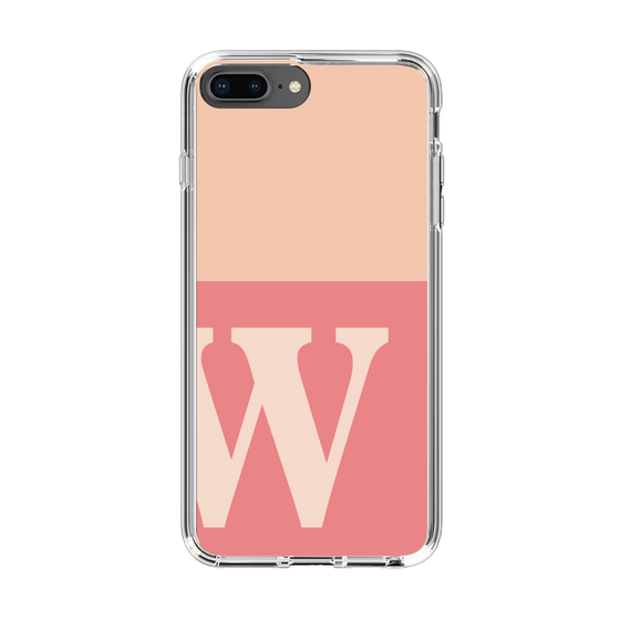 Slim Protection Case［ Original - initial two tone - W pink ］