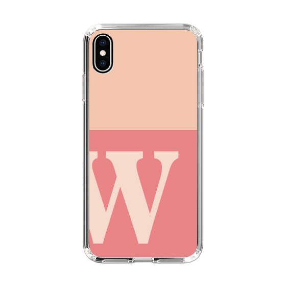 Slim Protection Case［ Original - initial two tone - W pink ］