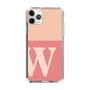 Slim Protection Case［ Original - initial two tone - W pink ］