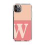 Slim Protection Case［ Original - initial two tone - W pink ］