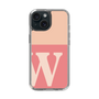 Slim Protection Case［ Original - initial two tone - W pink ］