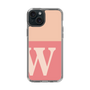 Slim Protection Case［ Original - initial two tone - W pink ］