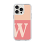 Slim Protection Case［ Original - initial two tone - W pink ］