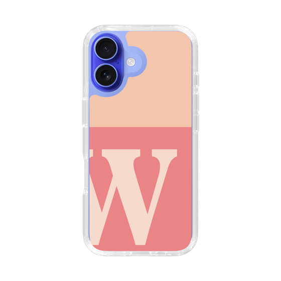 Slim Protection Case［ オリジナル - initial two tone - W pink ］