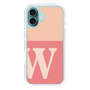 Slim Protection Case［ オリジナル - initial two tone - W pink ］