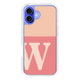 Slim Protection Case［ オリジナル - initial two tone - W pink ］