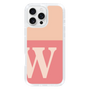 Slim Protection Case［ オリジナル - initial two tone - W pink ］