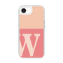 Slim Protection Case［ Original - initial two tone - W pink ］
