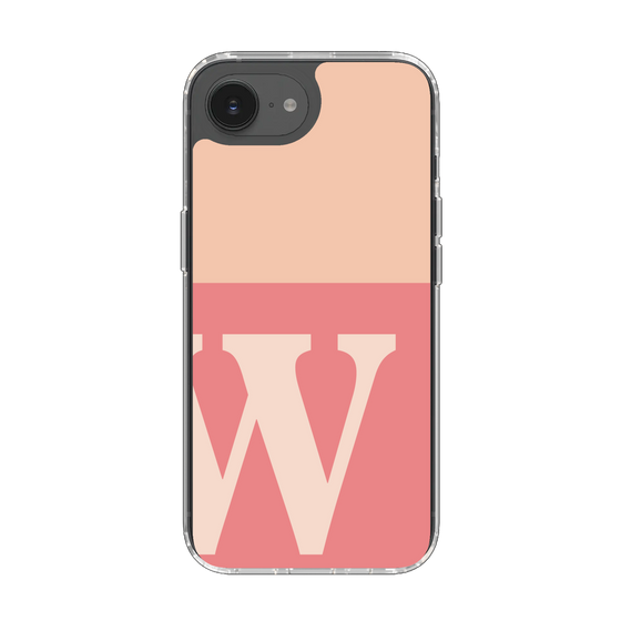 Slim Protection Case［ Original - initial two tone - W pink ］