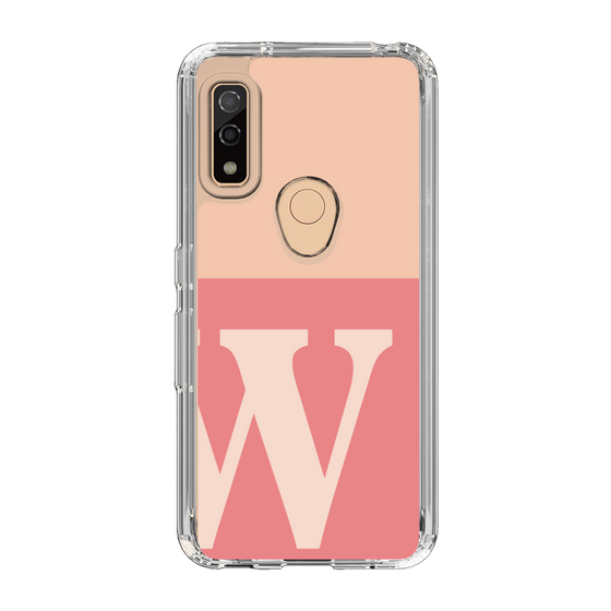 Slim Protection Case［ Original - initial two tone - W pink ］