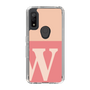 Slim Protection Case［ Original - initial two tone - W pink ］