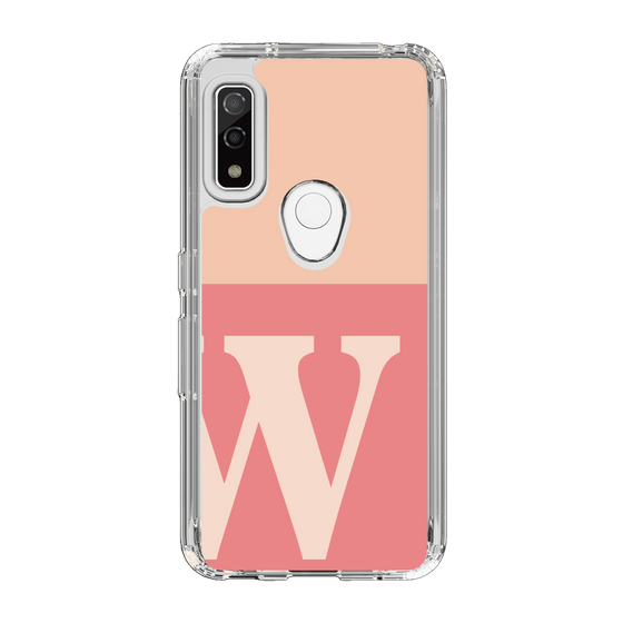 Slim Protection Case［ Original - initial two tone - W pink ］
