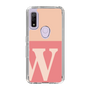 Slim Protection Case［ Original - initial two tone - W pink ］