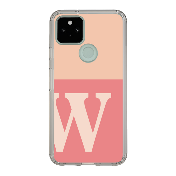 Slim Protection Case［ Original - initial two tone - W pink ］