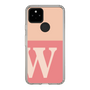 Slim Protection Case［ Original - initial two tone - W pink ］