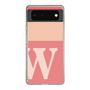 Slim Protection Case［ Original - initial two tone - W pink ］