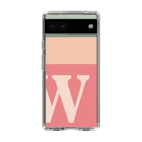 Slim Protection Case［ Original - initial two tone - W pink ］