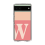 Slim Protection Case［ Original - initial two tone - W pink ］