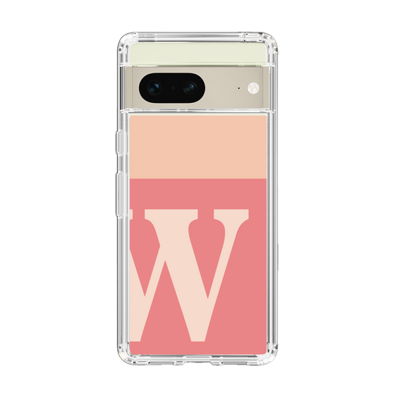 Slim Protection Case［ Original - initial two tone - W pink ］