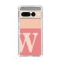 Slim Protection Case［ Original - initial two tone - W pink ］