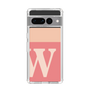 Slim Protection Case［ Original - initial two tone - W pink ］