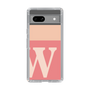 Slim Protection Case［ Original - initial two tone - W pink ］