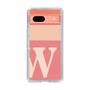 Slim Protection Case［ Original - initial two tone - W pink ］