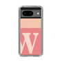 Slim Protection Case［ Original - initial two tone - W pink ］