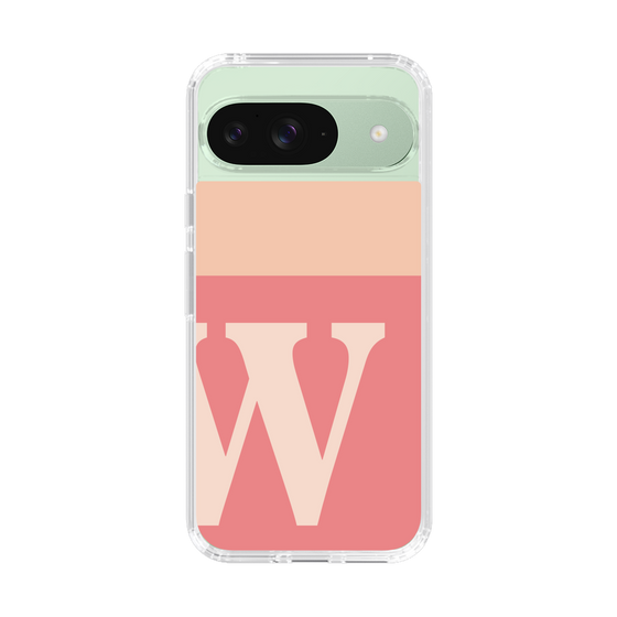 Slim Protection Case［ Original - initial two tone - W pink ］
