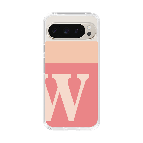Slim Protection Case［ Original - initial two tone - W pink ］