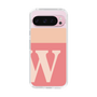 Slim Protection Case［ Original - initial two tone - W pink ］